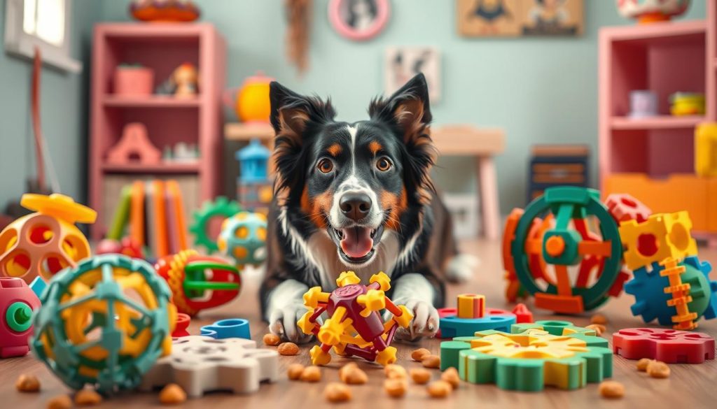 Border Collie puzzle toys