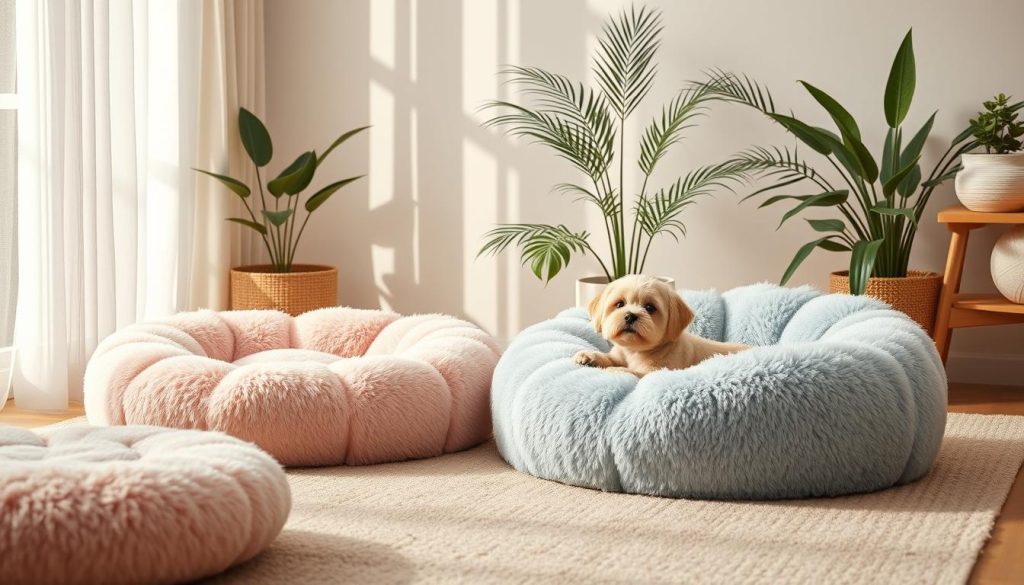Calming pet beds for dogs