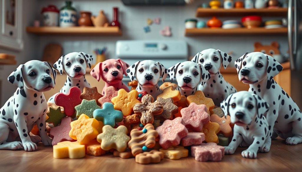 Dalmatian puppy training treats