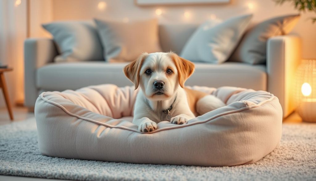 Dog anxiety relief bed
