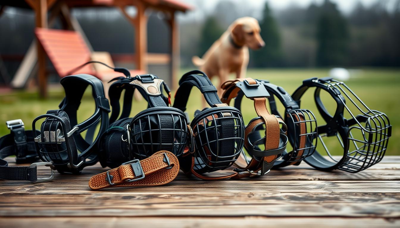 Dog muzzles for training