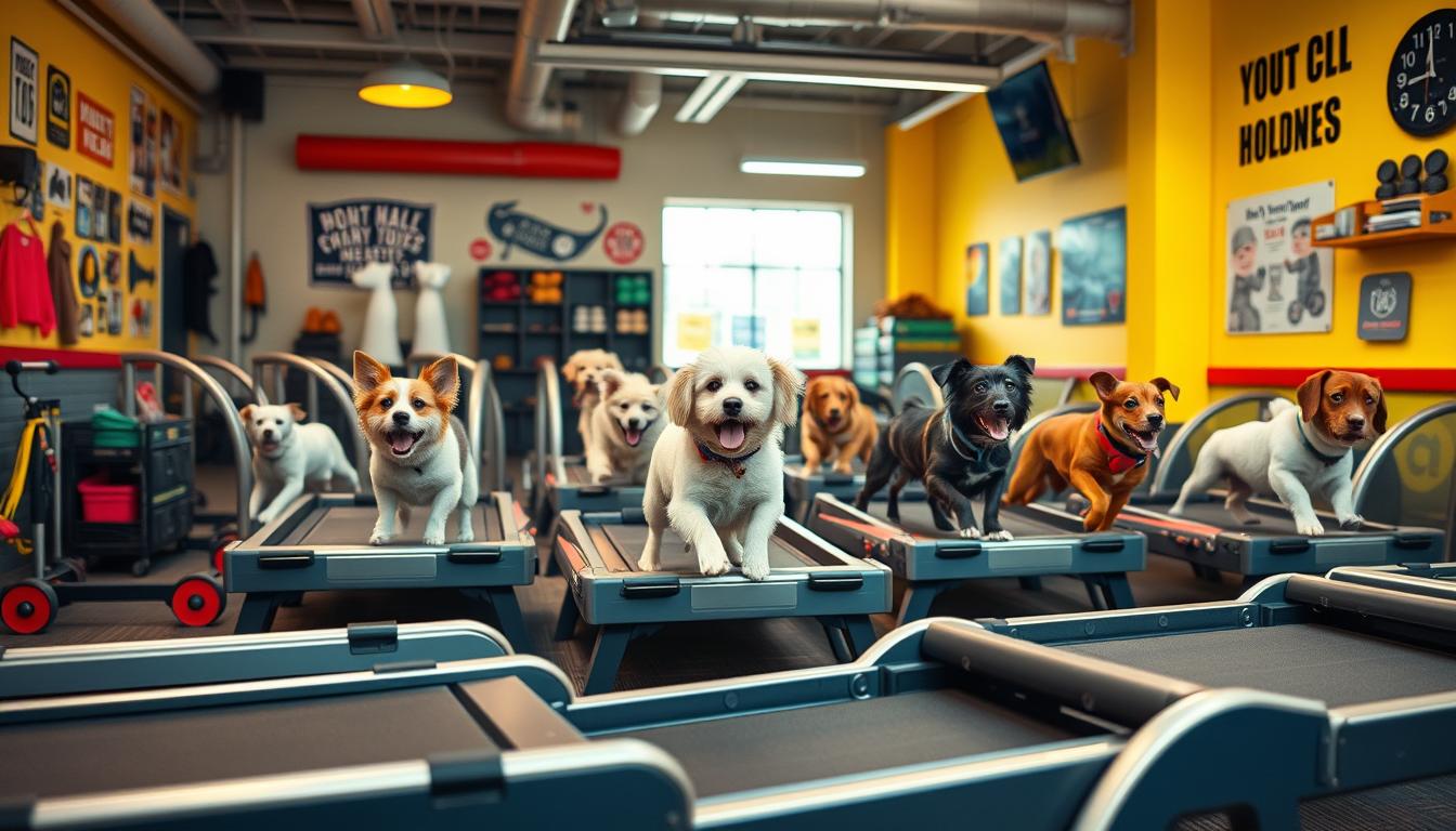 Dog treadmills for exercise