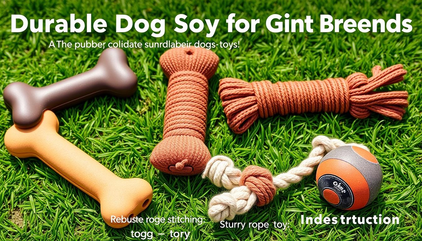 Durable toys for giant breeds