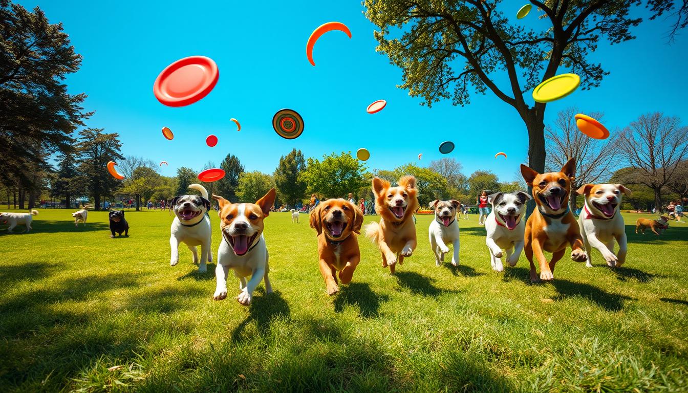 Frisbees for active dogs