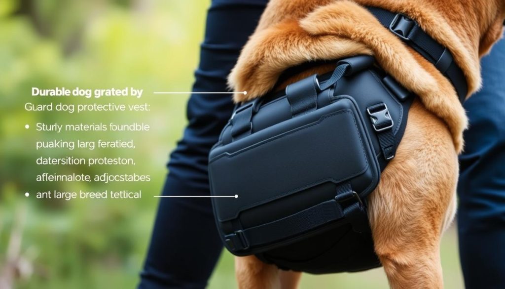 Guard dog protective vest