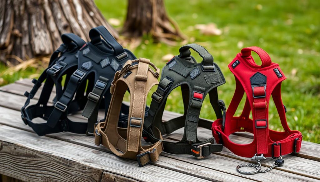 Harnesses for guard dogs