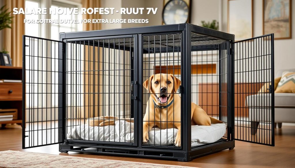 Heavy-duty dog crates