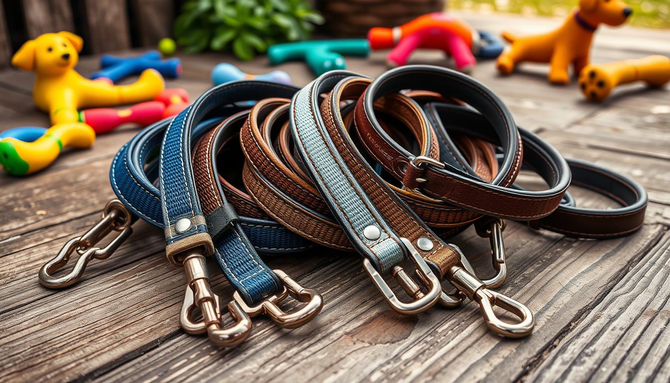 Heavy-duty dog leashes