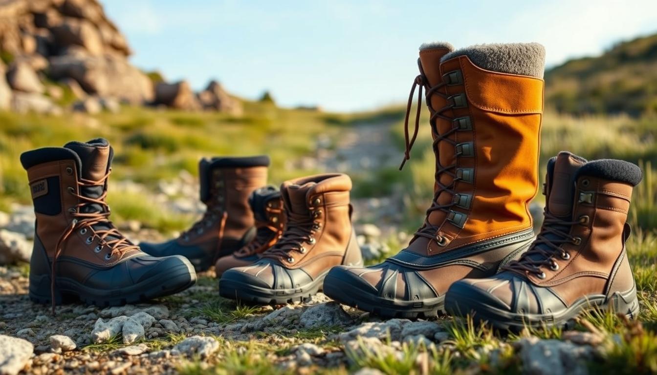 Large dog boots for rugged terrain