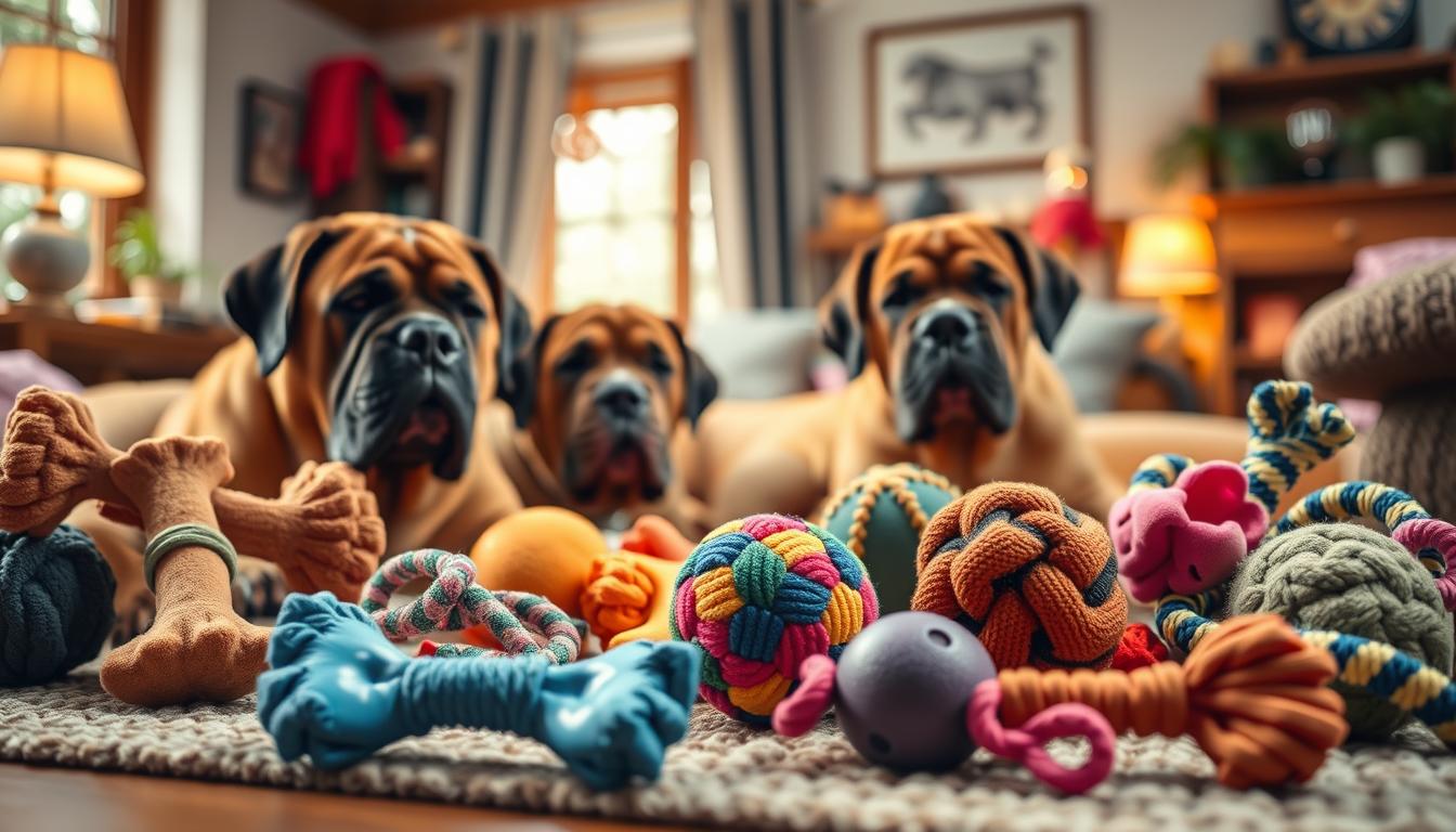 Mastiff chew toys