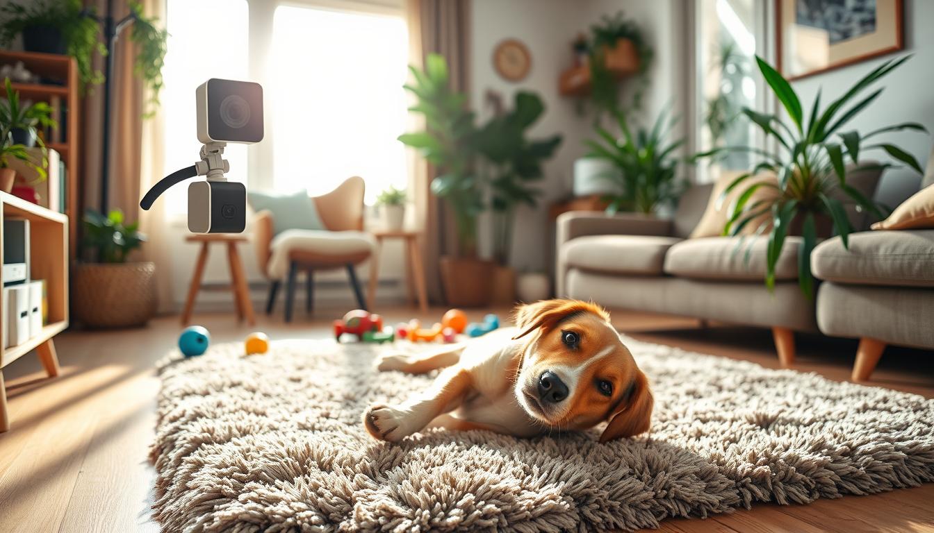 Pet cameras for family dogs