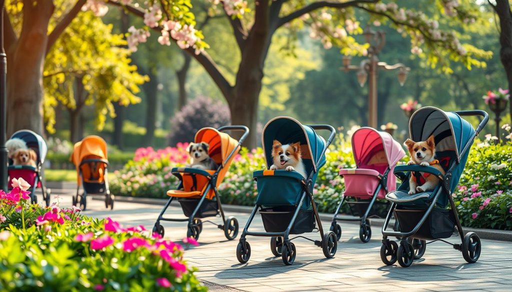 Small dog strollers