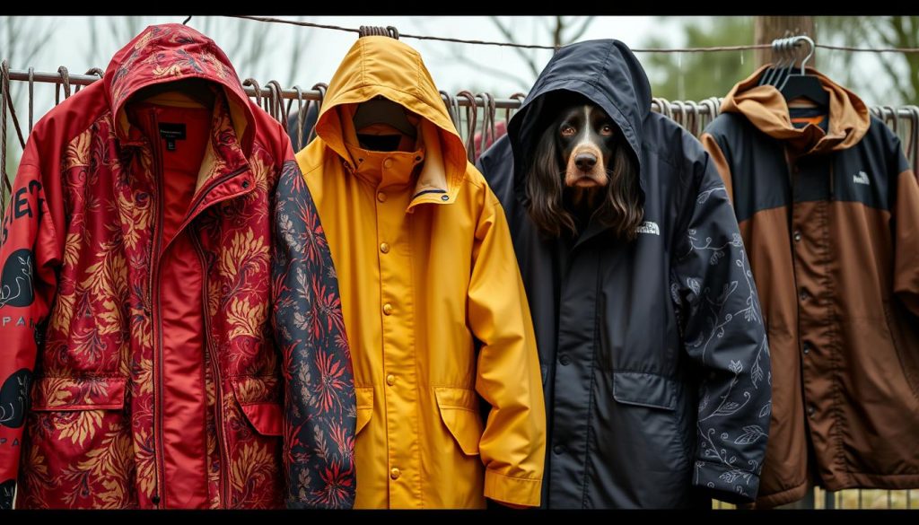 Spaniel waterproof jackets