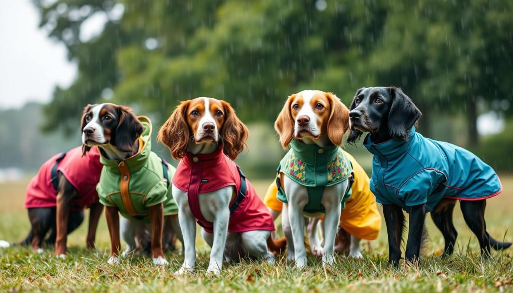 Spaniel waterproof jackets