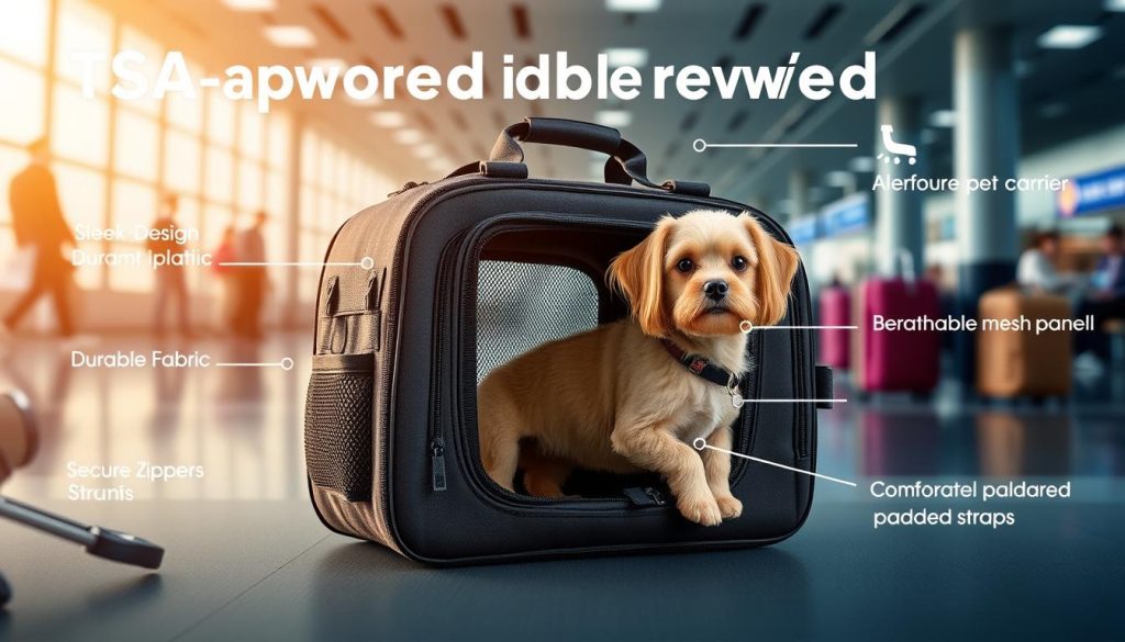 TSA approved pet carrier