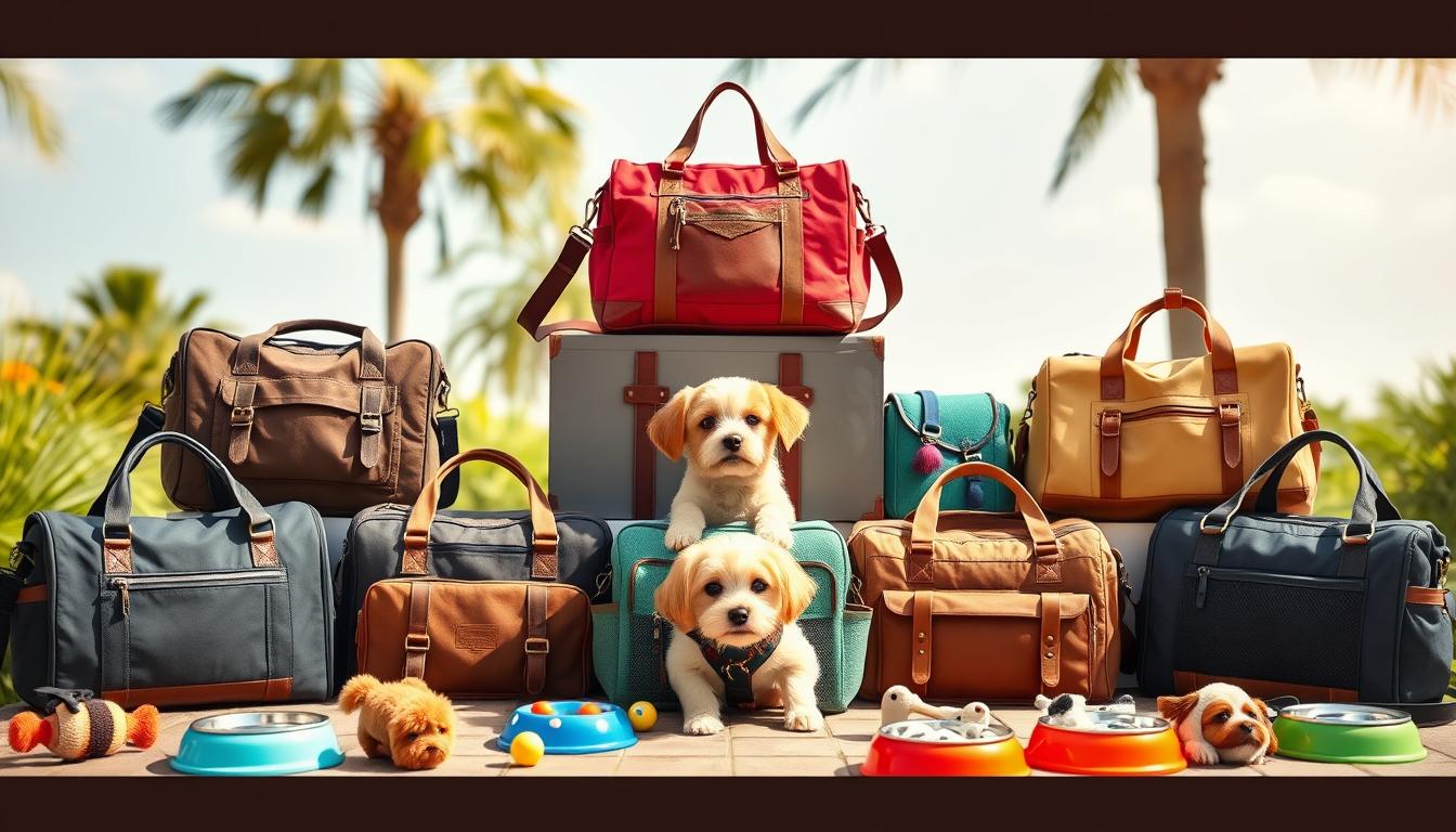 Travel bags for small dogs