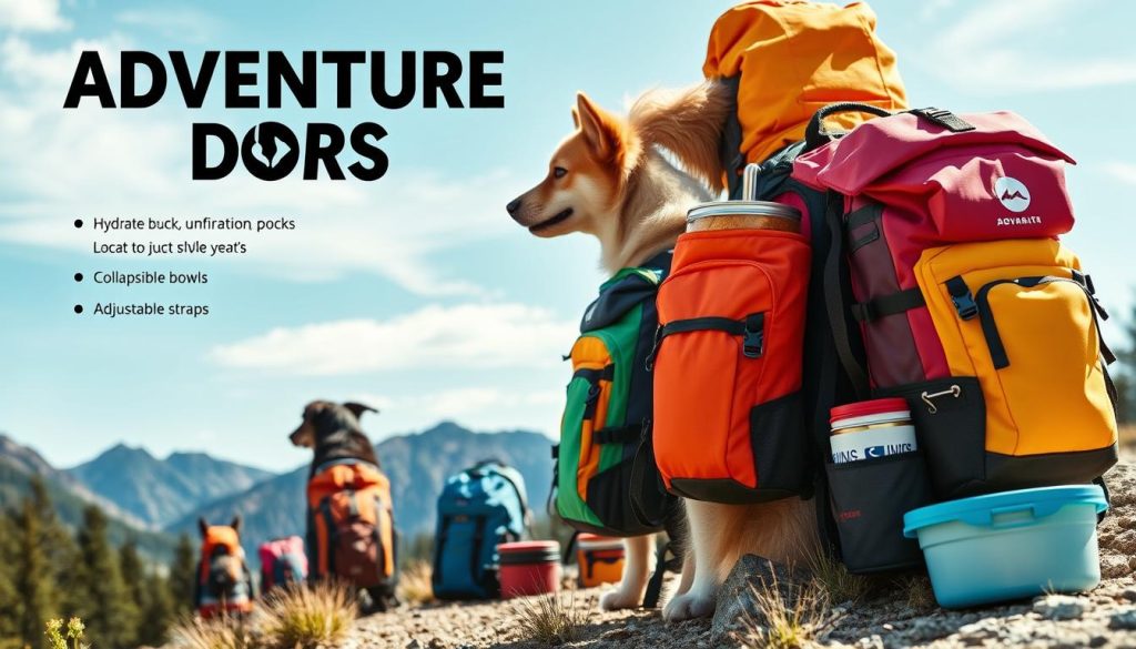 canine backpacking supplies