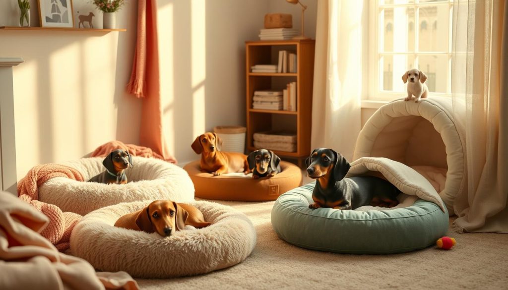 cozy Dachshund beds