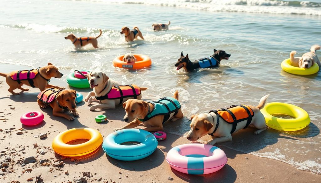 dog swimming aids