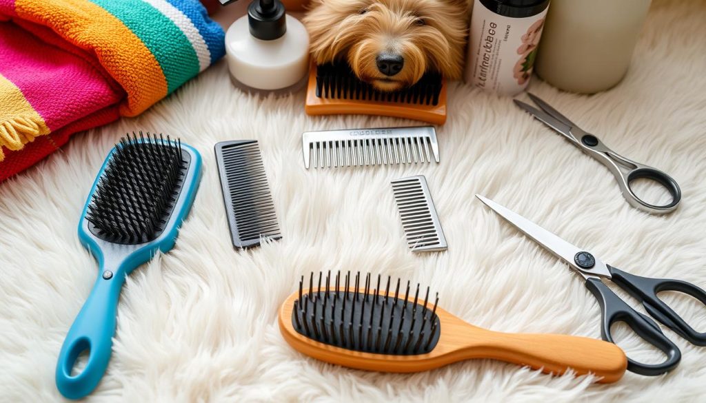 grooming essentials for long-haired toy dogs