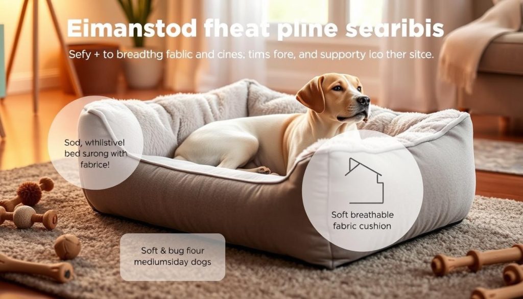 medium breed dog bed