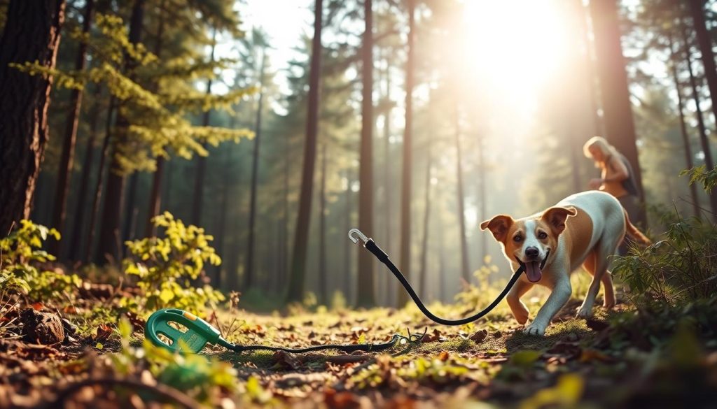 retractable dog leash for outdoor adventures
