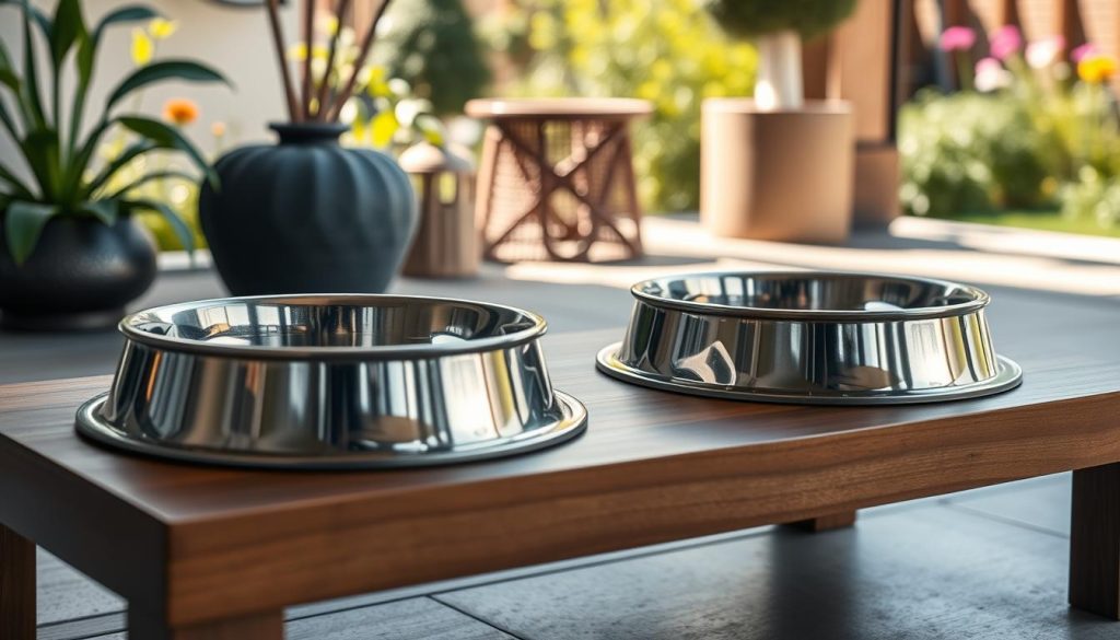 stainless steel dog bowls