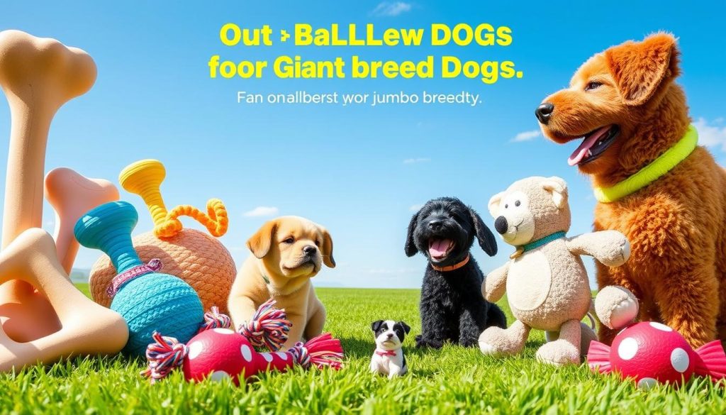 sturdy toys for jumbo breeds